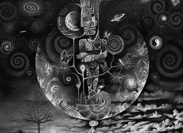uomo cosmo terra